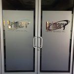 Etched vinyl privacy film | Indianapolis IN
